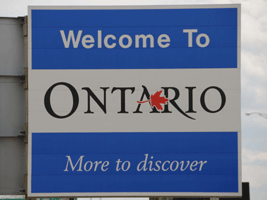 Welcome to Ontario, Canada