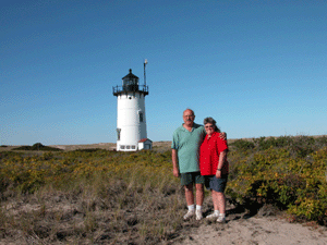 Us at Race Point in Massachusetts