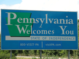 Pennsylvania Welcomes You