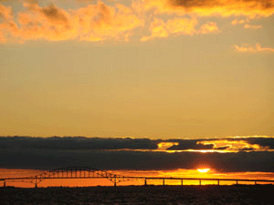 Sunset in Long Island, NY
