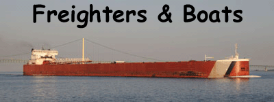 Freighters and Boats from The Lighthouse Hunters