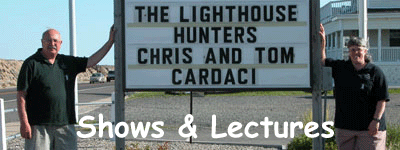 Lighthouse Photography Shows, Lectures and Signings for The Lighthouse Hunters